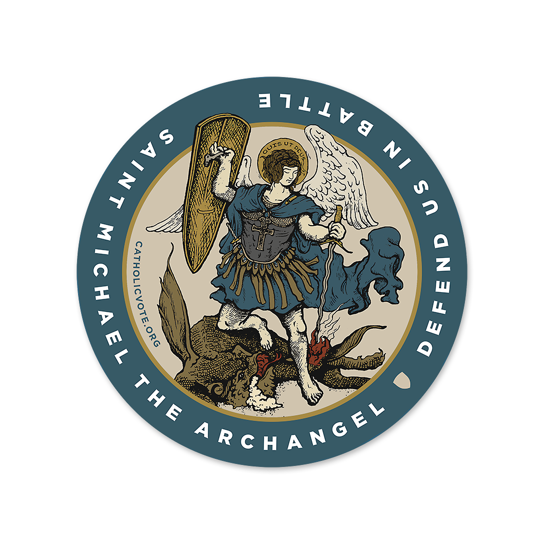 St. Michael the Archangel Sticker