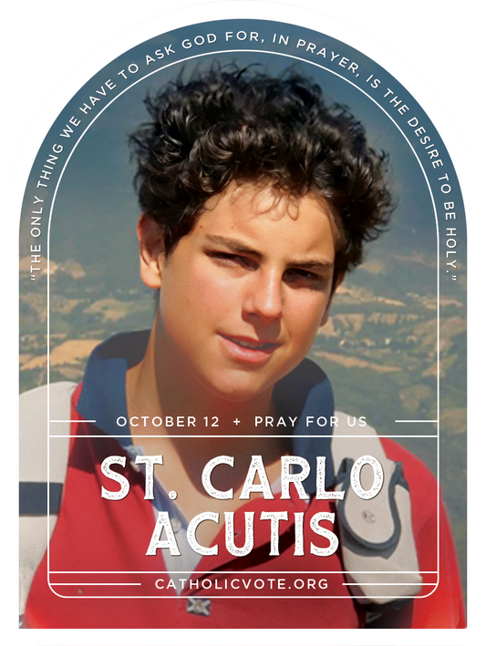 St. Carlo Acutis Sticker