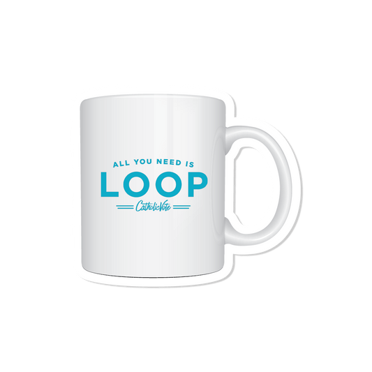 "LOOP Coffee Mug" sticker