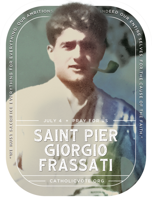 St. Pier Giorgio Frassati Sticker