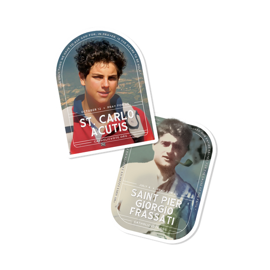 St. Acutis and St. Frassati Sticker Bundle