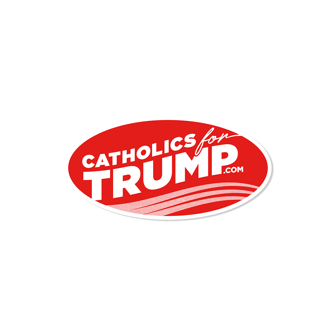 Catholics for Trump Bumper Sticker