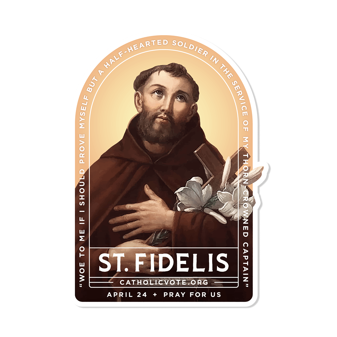 St. Fidelis Sticker
