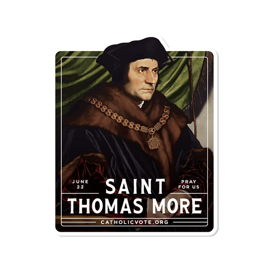 St. Thomas More Sticker